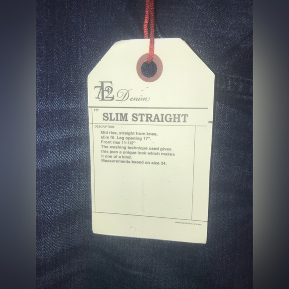 Evolution In Design Jeans Brand New With Tag Size 42 - Picture 3 of 9